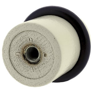 Lot de 4 butées de porte à coller bois ALPERTEC blanc