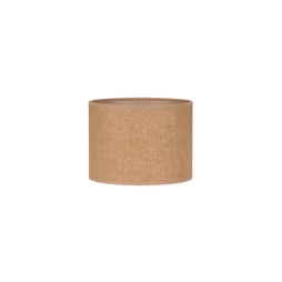 Abat-jour CYL H.15 cm, diam.20 cm papier, havana COREP