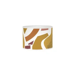 Abat-jour CYL H.15 cm, diam.20 cm coton, matisse COREP