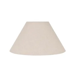 Abat-jour FE H.21 cm, diam.40 cm coton, pyla COREP