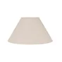 Abat-jour FE H.21 cm, diam.40 cm coton, pyla COREP