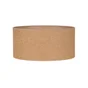 Abat-jour CYL H.19 cm, diam.40 cm papier, havana COREP