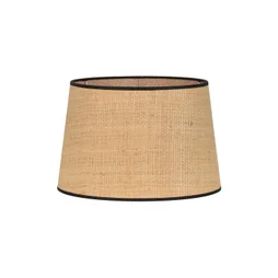 Abat-jour FAA H.20 cm, diam.30 cm raphia, raphia COREP