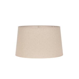 Abat-jour FAA H.24 cm, diam.40 cm coton, pyla COREP