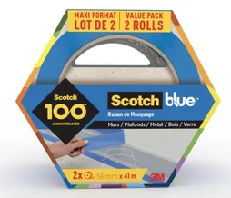 Ruban de masquage SCOTCHBLUE l.36 mm x L.41 m multisurface
