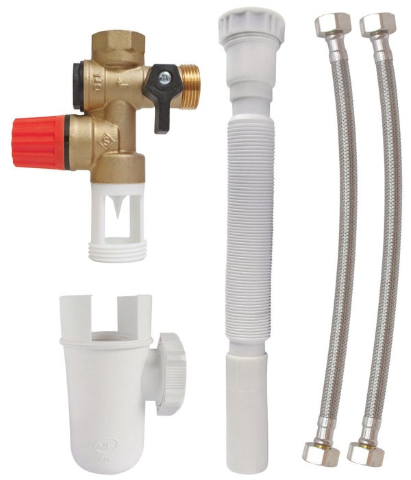 Kit chauffe-eau universel inox