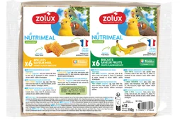 Biscuit oiseau nutrimeal miel/fruit x12