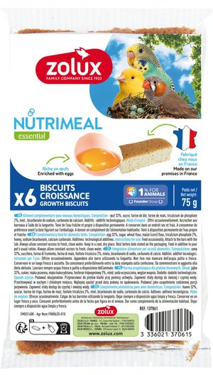 Biscuit oiseau nutrimeal élevage x6