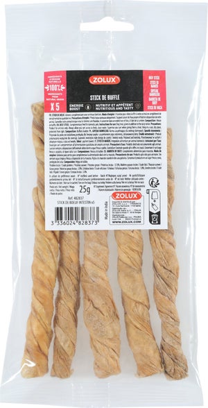 Friandise chien stick boeuf intestin x5