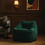 Fauteuil marco velours 70x60 h70 vert foret