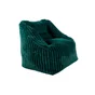 Fauteuil marco velours 70x60 h70 vert foret