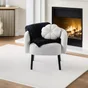 Coussin-plaid iro cotele 4545 / 150x200 noir