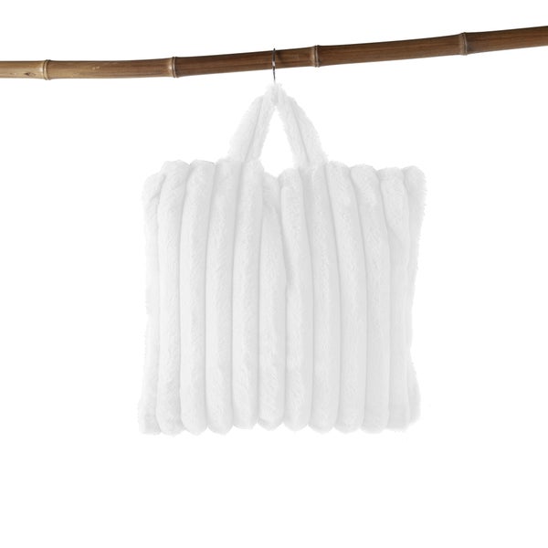 Coussin-plaid iro cotele 4545 / 150x200 blanc