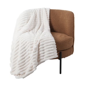 Coussin-plaid iro cotele 4545 / 150x200 blanc