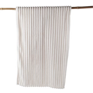 Coussin-plaid iro cotele 4545 / 150x200 blanc