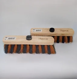 Balai coco 29cm, zébré, en bois fsc, REMUE MENAGE