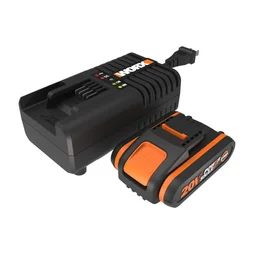Chargeur et batterie WORX, 20 V, 2 Ah Wa3601opjar lithium-ion