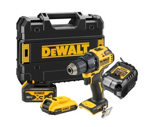 Perceuse sans fil 18 V DEWALT Dcd708mdt-qw, 65 Nm + 2 batteries 2Ah