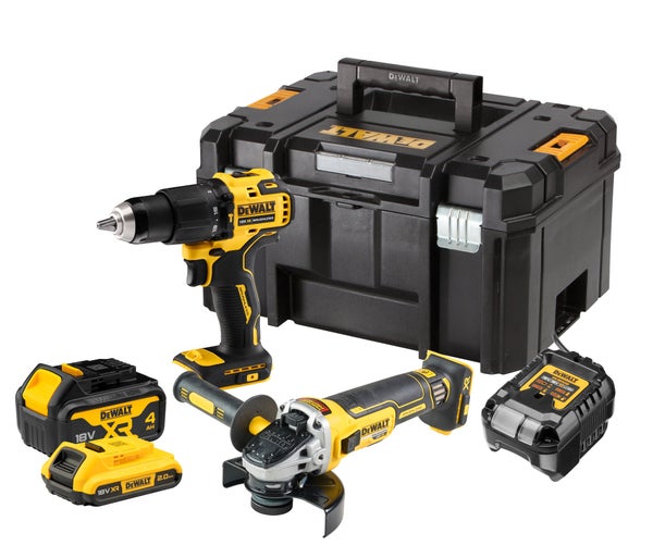 Pack de 2 outils sans fils DEWALT Dck2081mdt-qw, 2 batteries 2Ah