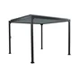 Pergola Start aluminium lame acier gris 300x300cm