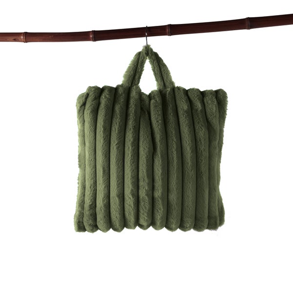 Coussin-plaid iro cotele 4545 / 150x200 vert kaki