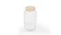 Bocal à vrac vis 3l diam.110, couvercle imitation bois, Le Pratique
