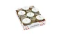 Barquette de 12 confituriers, format mini 46 ml diam.48mm, Le Pratique