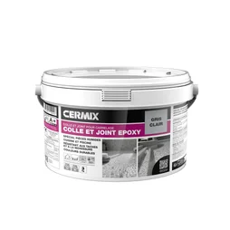 Colle et joint époxy CERMIX, gris clair 3 kg