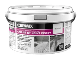 Colle et joint époxy CERMIX, blanc 3 kg