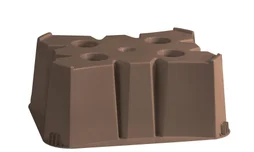 Récupérateur d'eau BELLI rectangulaire taupe, 500 l