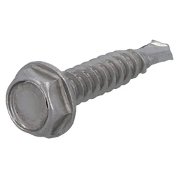 Vis tole tete hexagonale 4,8x25 inox A4 lot de 12 pieces