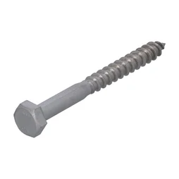 Tirefond 6x60 inox A4 lot de 6 pieces