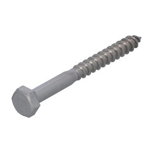 Tirefond 6x60 inox A4 lot de 6 pieces