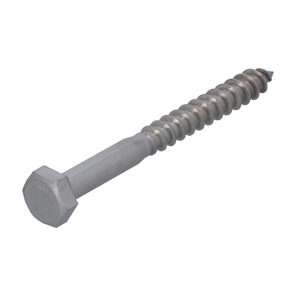 Tirefond 6x60 inox A4 lot de 6 pieces