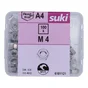 Ecrou 6 pans diametre 4mm inox A4 lot de 100 pieces
