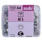 Ecrou 6 pans diametre 5mm inox A4 lot de 100 pieces