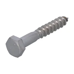 Tirefond 6x30 inox A4 lot de 10 pieces