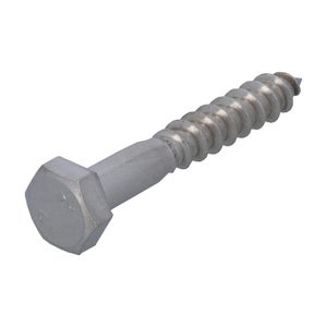 Tirefond 6x30 inox A4 lot de 10 pieces