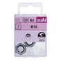 Ecrou indesserable diametre 10mm inox A4 lot de 4 pieces