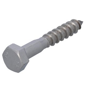 Tirefond 8x40 inox A4 lot de 6 pieces