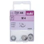 Rondelle large diametre 4mm inox A4 lot de 10 pieces