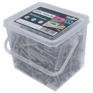 Vis terrasse 5x50 inox A4 lot de 500 pieces