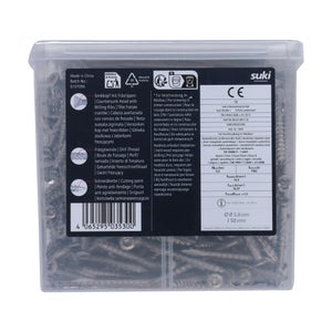 Vis terrasse 5x50 inox A4 lot de 500 pieces