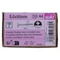 Vis agglo tete fraisee pozidriv 5x60 inox A4 lot de 100 pieces