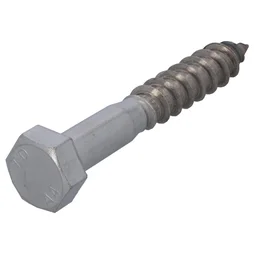 Tirefond 12x80mm inox A4 piece