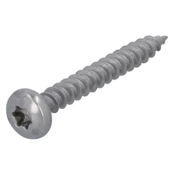 Vis agglo tete ronde pozidriv 5x30 inox A4 lot de 12 pieces