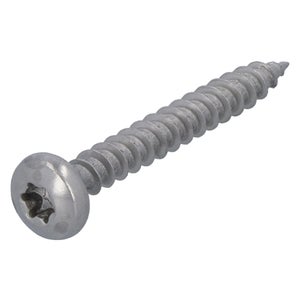 Vis agglo tete ronde pozidriv 5x30 inox A4 lot de 12 pieces