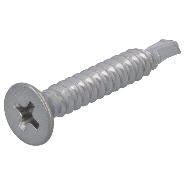 Vis tole tete fraisee 4,8x25 inox A4 lot de 12 pieces