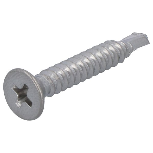 Vis tole tete fraisee 4,8x25 inox A4 lot de 12 pieces