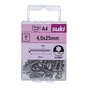 Vis agglo tete ronde pozidriv 4x25 inox A4 lot de 20 pieces